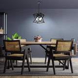 Feit Matte Black 4 lights Pendant Light