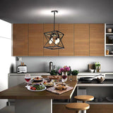 Feit Matte Black 4 lights Pendant Light