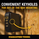 DEWALT Black/Yellow Charging Station USB to AC Home Adapter For All Smartphones