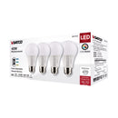 Satco A19 E26 (Medium) LED Bulb Tunable White/Color Changing 40 Watt Equivalence 4 pk