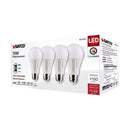 Satco A19 E26 (Medium) LED Bulb Tunable White/Color Changing 75 Watt Equivalence 4 pk
