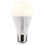 Satco A19 E26 (Medium) LED Bulb Tunable White/Color Changing 75 Watt Equivalence 4 pk
