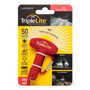 TripleLite 50 lm Red LED Flashlight AAA Battery
