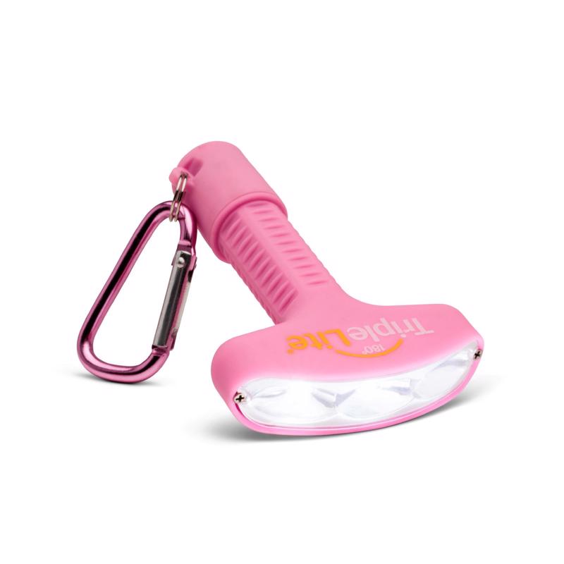 TripleLite 50 lm Pink LED Flashlight AAA Battery