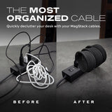 Statik MagStack Lightning to USB-A Cable 3.3 ft. Black