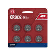 Ace 3-Volt Lithium Batteries 6 pk Carded