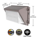 Lumark 100 W 1 lights LED Wall Pack