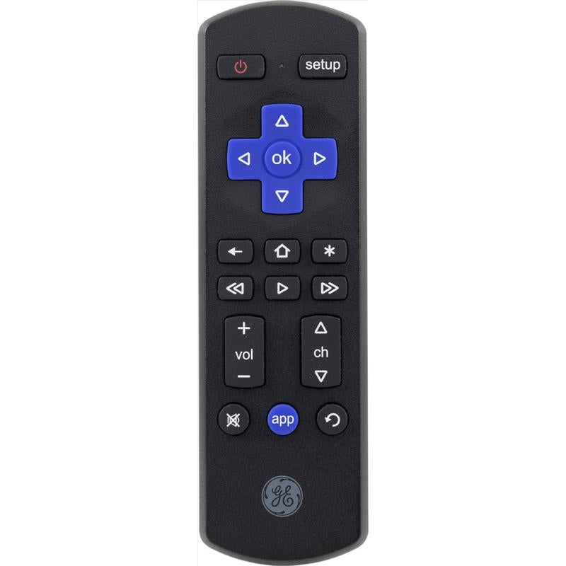GE TCL Roku Programmable Remote Control