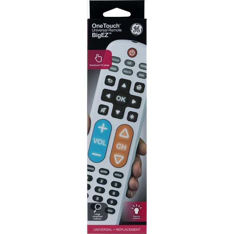 GE Programmable Universal Big Button Remote Control – Factory Hardware ...