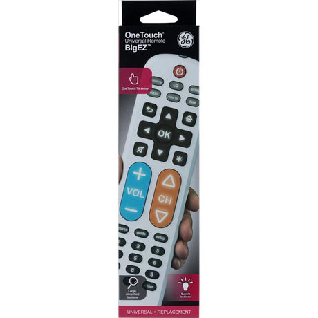 GE Programmable Universal Big Button Remote Control
