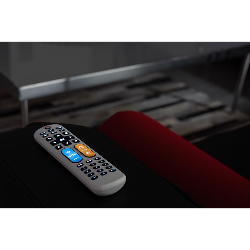 Large Grey Remote Control GE Programmable Universal Big Button Remote Control – Factory Hardware ...