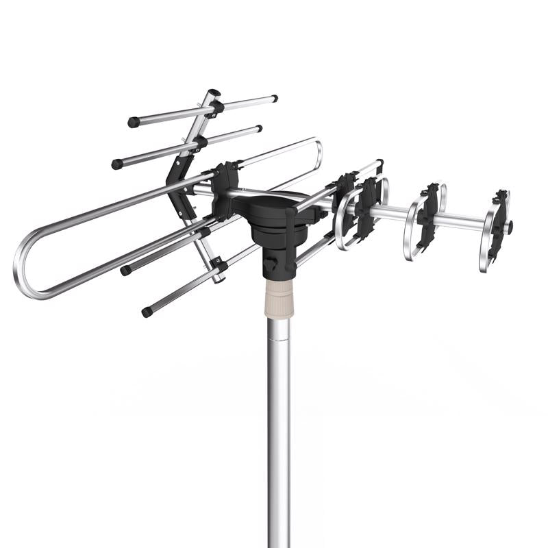Monster Just Hook It Up Indoor and Outdoor HDTV/UHF/VHF Indoor/Outdoor Amplified Digital Antenna 1 p