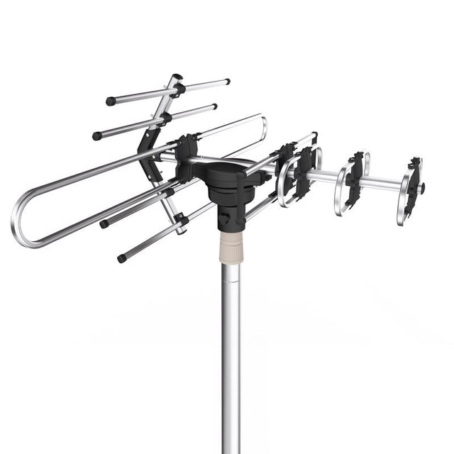 Monster Just Hook It Up Indoor and Outdoor HDTV/UHF/VHF Indoor/Outdoor Amplified Digital Antenna 1 p