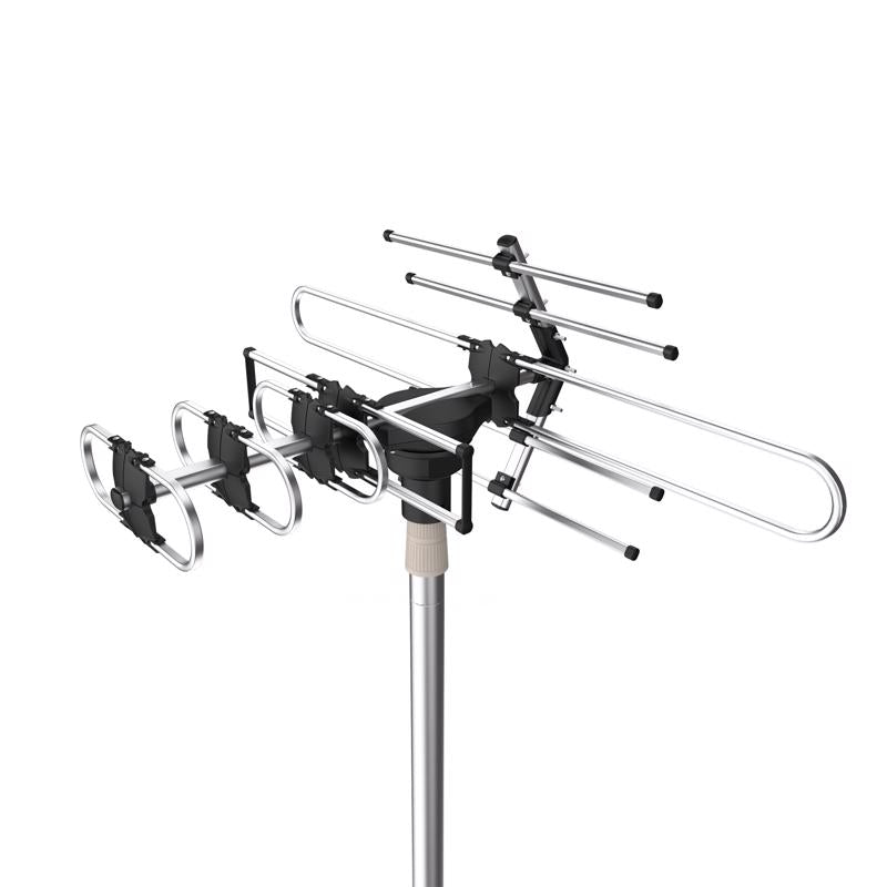 Monster Just Hook It Up Indoor and Outdoor HDTV/UHF/VHF Indoor/Outdoor Amplified Digital Antenna 1 p