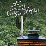 Monster Just Hook It Up Indoor and Outdoor HDTV/UHF/VHF Indoor/Outdoor Amplified Digital Antenna 1 p