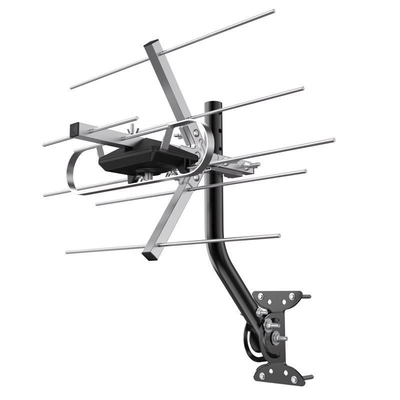 Monster Just Hook It Up Indoor and Outdoor HDTV/UHF/VHF Rooftop/Attic Antenna 1 pk