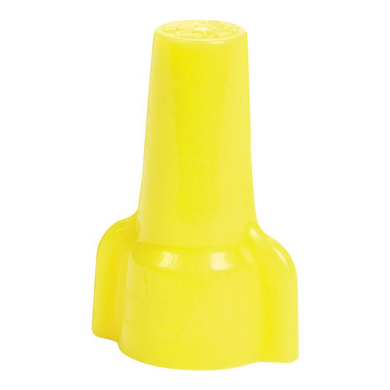 Ideal Wing-Nut Insulated Wire Connector Yellow 100 pk