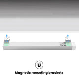 Feit 12.5 in. L White Battery Powered LED Under Cabinet Light Strip 320 lm