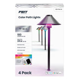 Feit Plug In/Remote 6 W LED Smart-Enabled Pathway Light 4 pk