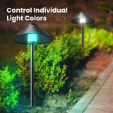 Feit Plug In/Remote 6 W LED Smart-Enabled Pathway Light 4 pk