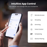 Feit Black Plug In/Remote 6 W LED Pathway Light 4 pk