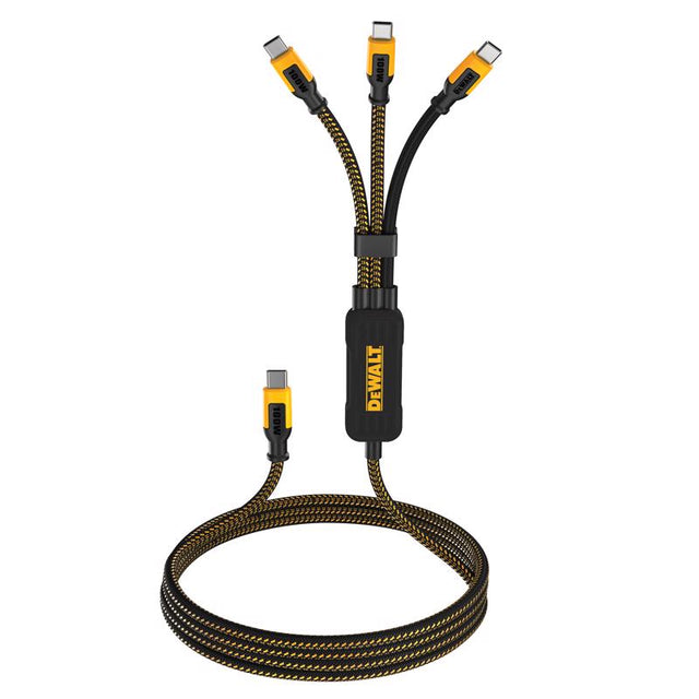 Dewalt USB-C to USB-C 3-in-1 Cable 6 ft.