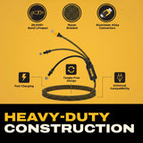 Dewalt USB-C to USB-C 3-in-1 Cable 6 ft.