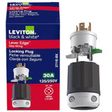 Leviton Lever Edge Commercial and Residential Plastic Locking Locking Plug L14-30P