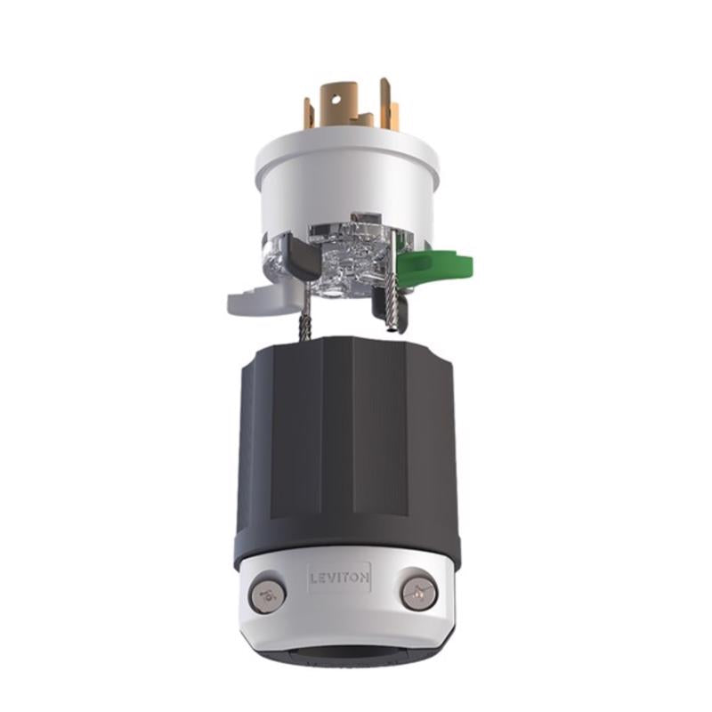 Leviton Lever Edge Commercial and Residential Plastic Locking Plug L14-20P