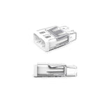 Wago 2 Port Push-In Wire Connector 10 pk