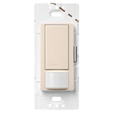 Lutron Maestro 5 amps Single Pole or 3-way Push Button Dimmer Switch Light Almond 1 pk