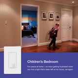 Lutron Maestro 5 amps Single Pole or 3-way Push Button Dimmer Switch Light Almond 1 pk