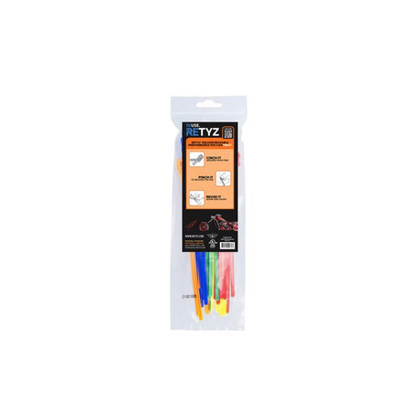 RETYZ 8 in. L Assorted Cable Tie 1 pk