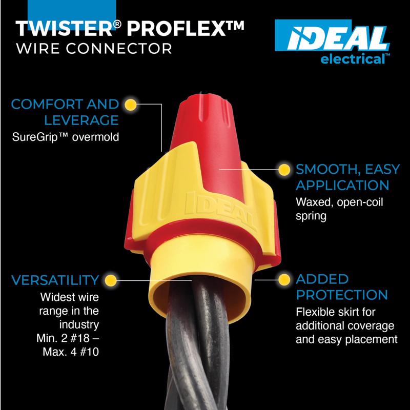 Ideal Industries ProFlex Wire Connector 1 pk