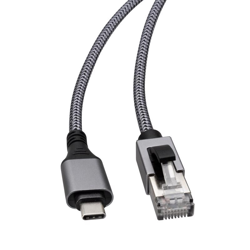 Monster Just Hook It Up 6.6 ft. L USB-C to RJ45 Ethernet Plug Cable