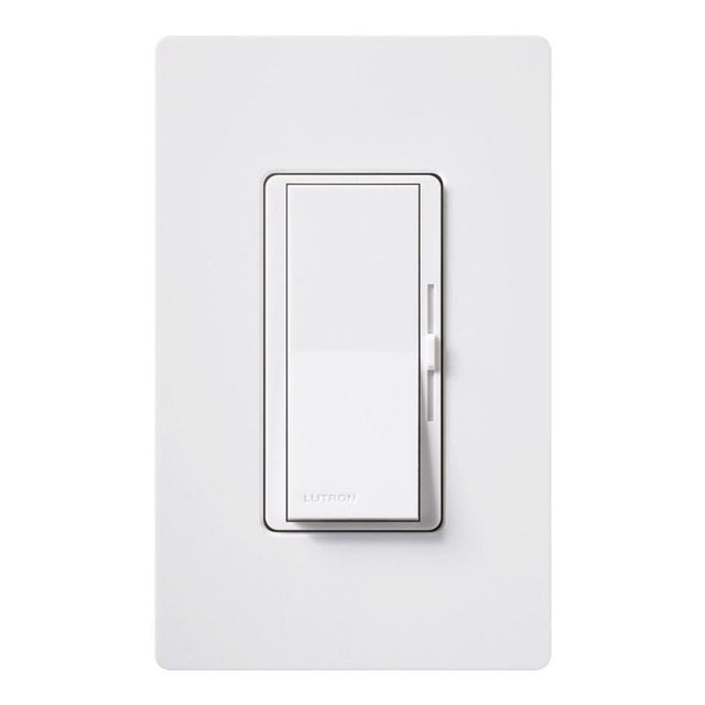 Lutron Diva White 450 W 3-Way Smart-Enabled Dimmer Switch 1 pk