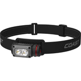 Coast WPH20R 2000 lm Black/Gray LED Head Lamp