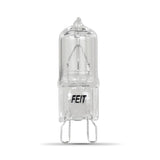 Feit Electriic 40 W T4 Tubular Halogen Bulb 470 lm Warm White 12 pk