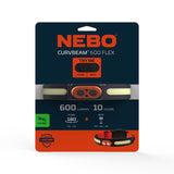 NEBO 600 lm Black LED Rechargeable Head Lamp