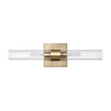 Globe Electric Brushed Brass Bronze 2 lights LED Vanity Light Wall Mount