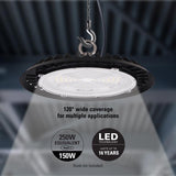 Cooper Lighting Metalux 3.9 in. H X 11 in. W X 11 in. L Aluminum Black High Bay Fixture