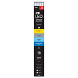 Feit Electric Linear Adjustable White 48 in. Bi-Pin T8 LED Tube 32 Watt Equivalence 10 pk