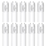 Feit Electric Linear Adjustable White 48 in. Bi-Pin T8 LED Tube 32 Watt Equivalence 10 pk