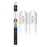 Feit Electric Linear Adjustable White 48 in. Bi-Pin T12 LED Tube 40 Watt Equivalence 2 pk