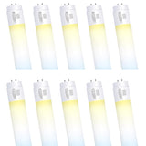 Feit Electric Linear Adjustable White 48 in. Bi-Pin T12 LED Tube 40 Watt Equivalence 10 pk