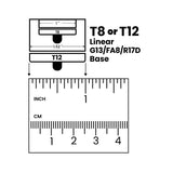 Feit Electric Linear Daylight 96 in. G13 T8 LED Tube Light 40 Watt Equivalence 2 pk