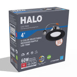 Halo Matte Black/White LED Recessed Downlight