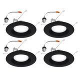 Halo Matte Black/White Recessed Downlight