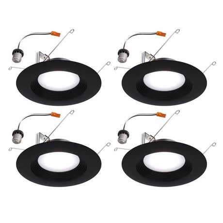 Halo Matte Black/White Recessed Downlight