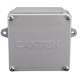Cantex Square PVC Junction Box